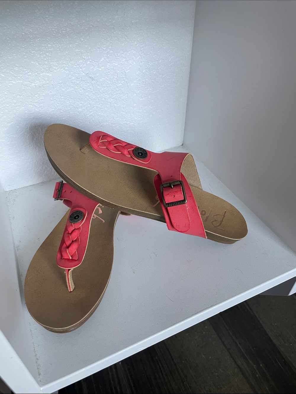 Blowfish Coral Sandals - Picture 2 of 4